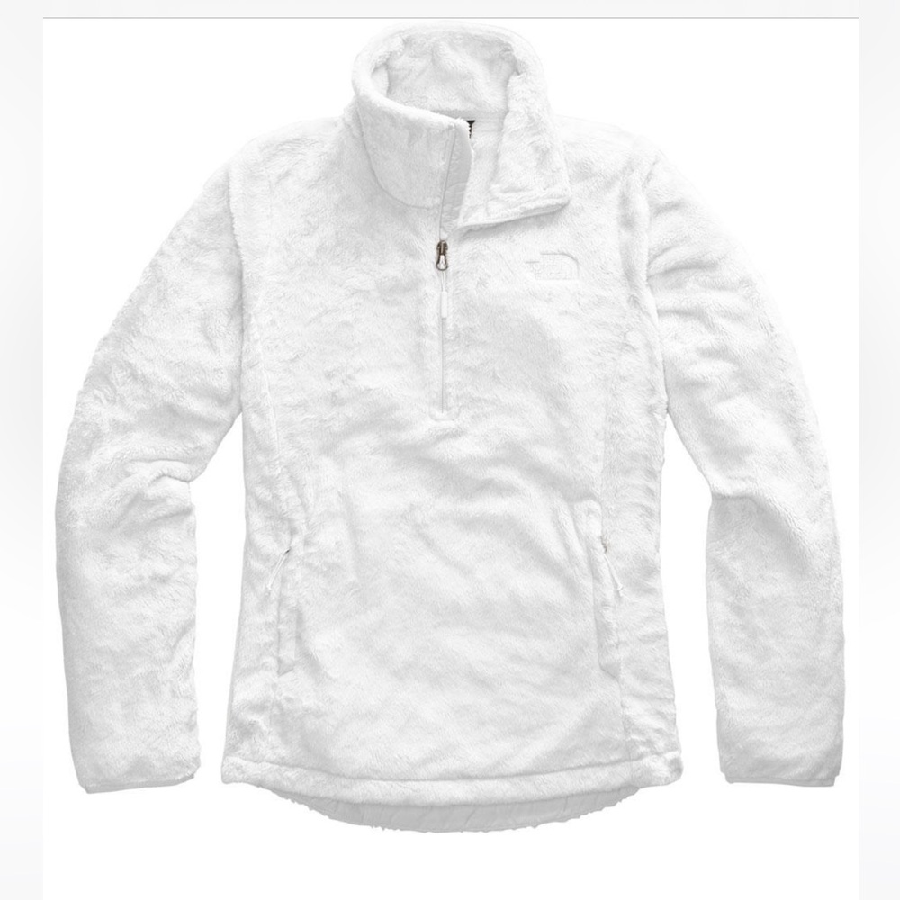 NWT! The North Face 1/4 Zip White Fleece Pullover Women’s Medium - 2 available!